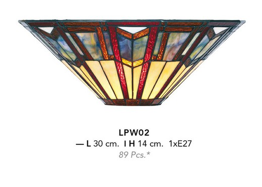Tiffany Artistar geometric wall light