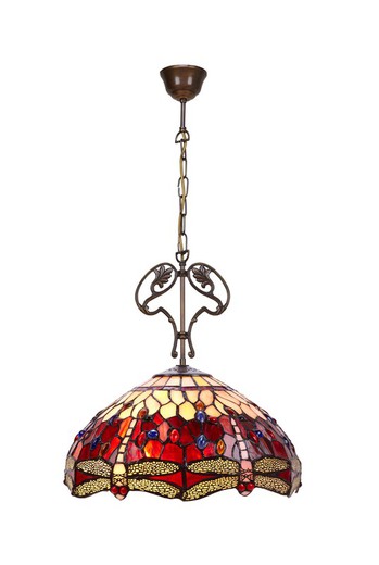 Pendant with Tiffany Belle Rouge Series ornament diameter 54cm