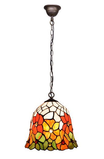 Pendentif avec chaîne Série Tiffany Bell diamètre 20cm