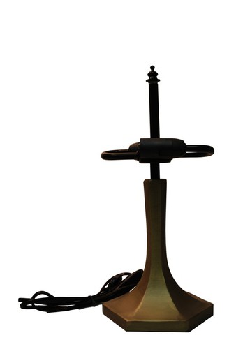 Pentagon-Tischaufsatz 2-flammig E14 für Lampenschirmdurchmesser 20cm