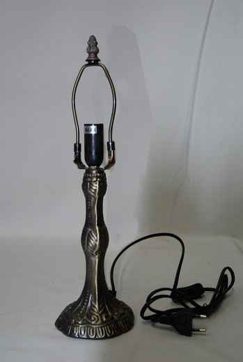 Tischeinbau abgerundete Form 1 Leuchte für Lampenschirmdurchmesser 20cm