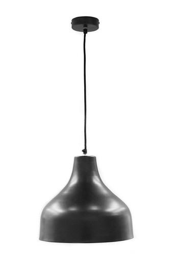 Lámpara Colgante Aluminio Negro Laes