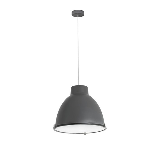 CHARLOTTE lampe suspension gris foncé Faro