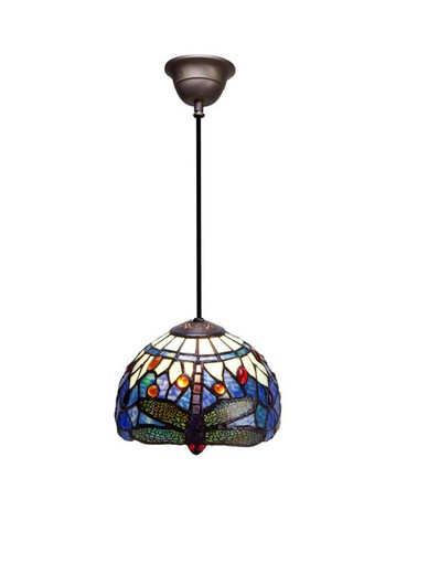 Pendant Lamp Series Belle Epoque Diameter 20cm Tiffan and Light