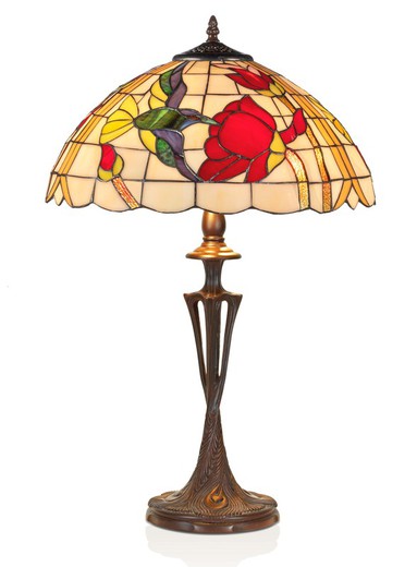 Lampe de table Tiffany d.40cm pour salons et grandes pièces par Artistar