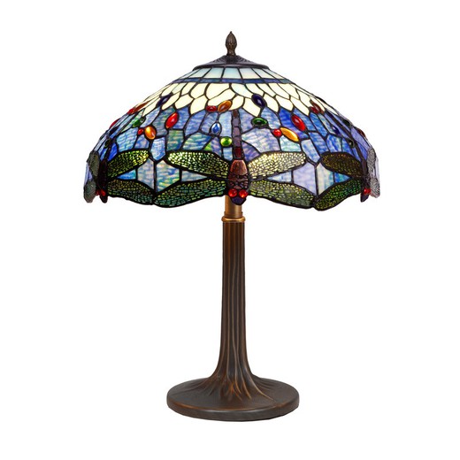 Tiffany XXL Tree Table Lamp Belle Epoque Series Diameter 54cm Tiffan and Light
