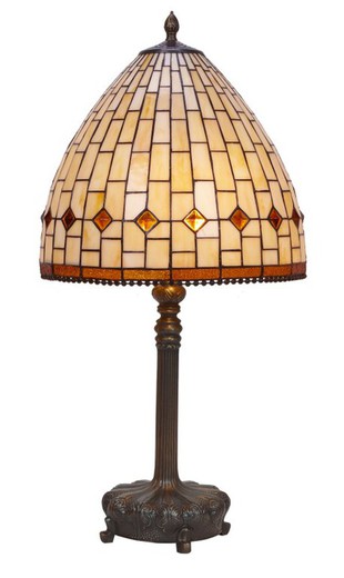 Tiffany Table Lamp Series Art Diameter 40cm Tiffan and Light