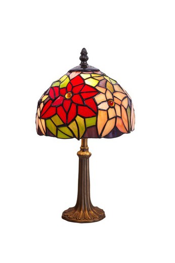 Tiffany Table Lamp Series Güell Diameter 30cm Tiffan and Light
