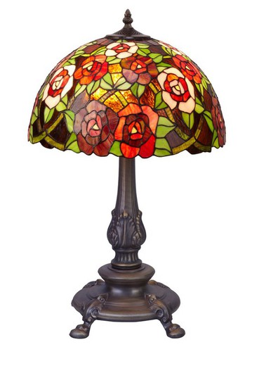 Tiffany Table Lamp Series New York Diameter 45cm Tiffan and Light