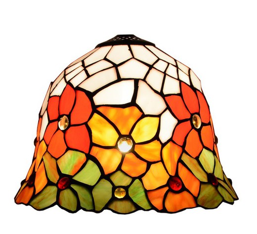 Tiffany Lampshade Series Bell diâmetro 30 cm.