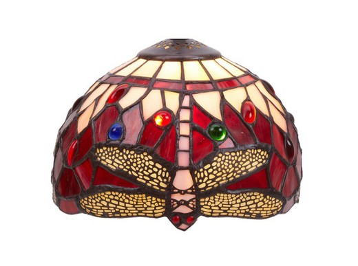 Tiffany Lampshade Series Belle Rouge diameter 20 cm.