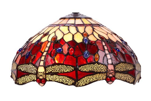 Tiffany Lampshade Series Belle Rouge diameter 41 cm.