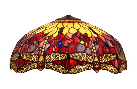 Tiffany Lampshade Series Belle Rouge diameter 54 cm.