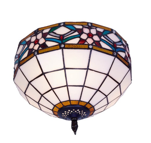 Lampada da soffitto Tiffany Series Museum diametro 30cm