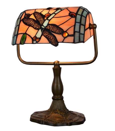 Tiffany Table Lamp for Office Compact Series