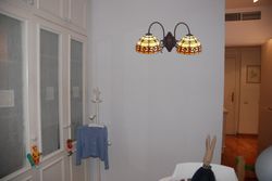 Apply 2 arms Ivory Series Tiffan and Light
