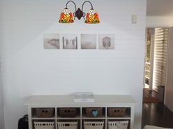 Tragen Sie 2 Arme Tiffany Series Bell Tiffan und Light auf