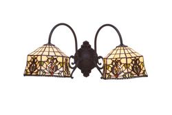 Wenden Sie 2 Arme Tiffany Series Hexa Tiffan und Light an