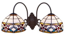 Wenden Sie 2 Arme Tiffany Series Museum Tiffan and Light an