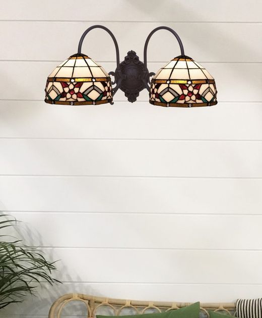 Wenden Sie 2 Arme Tiffany Series Museum Tiffan and Light an