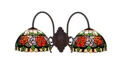 Apply 2 arms Tiffany Series Rosy Tiffan and Light