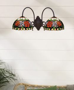 Apply 2 arms Tiffany Series Rosy Tiffan and Light