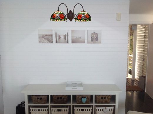 Apply 2 arms Tiffany Series Rosy Tiffan and Light