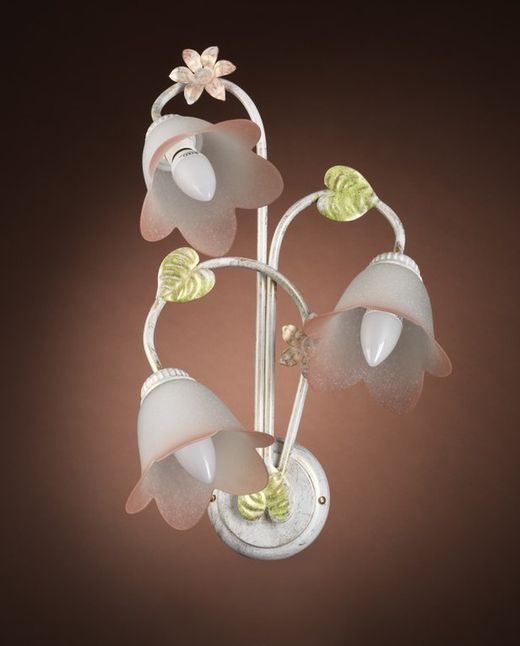 Aplique 3 luces Serie Botton d'oro Onli