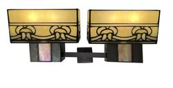 Modern Tiffany Double Wall Lamp - Style and Color on your Wall Atenea Series