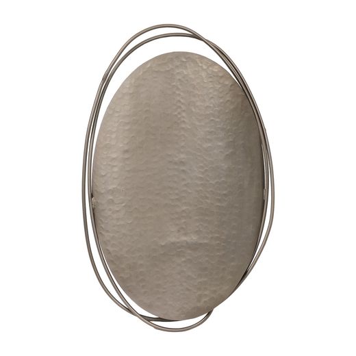 Metal wall light, 23 x 10 x 36 cm