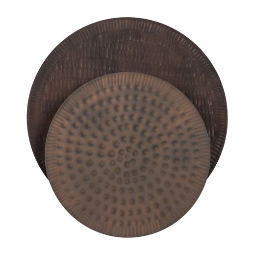 Metal wall light, 26 x 7 x 28 cm