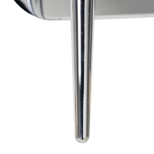 Silver metal-crystal wall light 42 x 22 x 33.70 cm