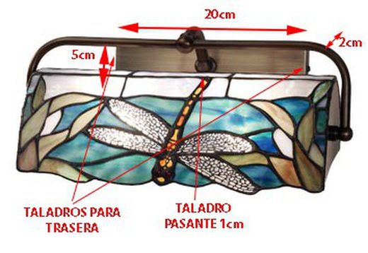 Tiffany wall light for Fly series painting