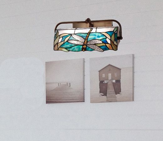Tiffany wall light for Fly series painting