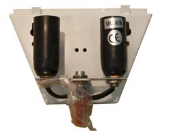 Wenden Sie Serie Güell Tiffan und Seitenlicht 25cm an