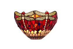 Tiffany Wall Lamp Series Belle Epoque Tiffan and Side Light 30cm