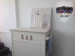 Tiffany Wandleuchte Serie Belle Epoque Tiffan und Seitenlicht 30cm