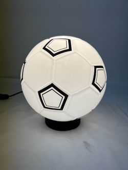 Balón fútbol d.20cm con cristal triplex opal