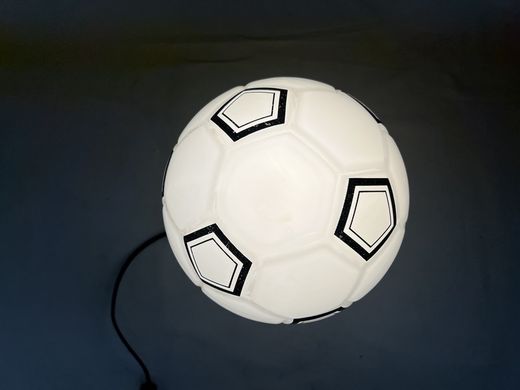 Balón fútbol d.20cm con cristal triplex opal