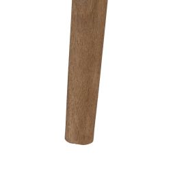 Brown mango wood table lamp base 24 x 24 x 48 cm