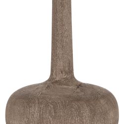 Brown mango wood table lamp base 25 x 25 x 36 cm