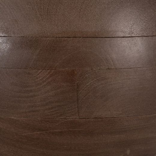 Brown mango wood table lamp base 31 x 31 x 38 cm