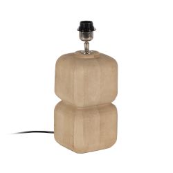 Natural table lamp base 15 x 15 x 29 cm