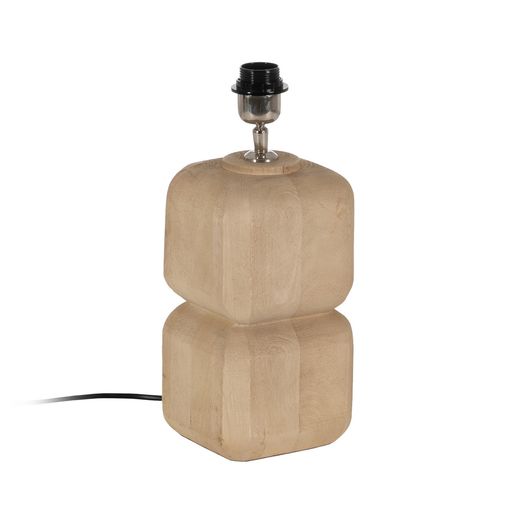 Natural table lamp base 15 x 15 x 29 cm