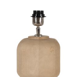 Natural table lamp base 15 x 15 x 42 cm
