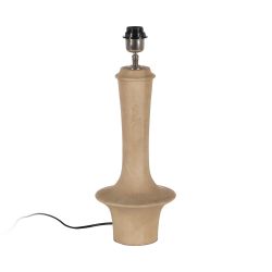 Natural table lamp base 18 x 18 x 40 cm