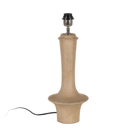 Natural table lamp base 18 x 18 x 40 cm