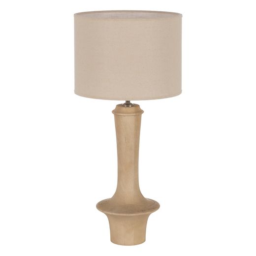 Natural table lamp base 18 x 18 x 40 cm