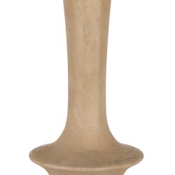 Natural table lamp base 18 x 18 x 40 cm