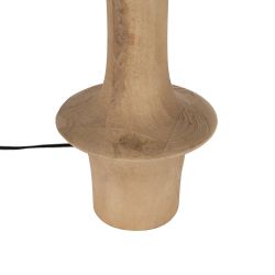 Natural table lamp base 19 x 19 x 50 cm